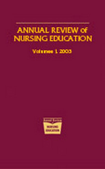 Annual Review of Nursing Education v. 1