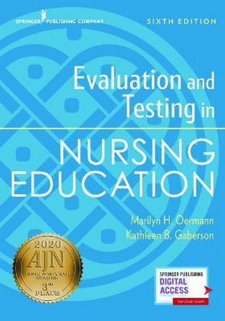 Evaluation and Testing in Nursing Education 6/e