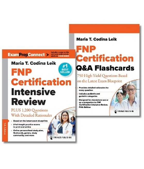 FNP Certification Intensive Review, Fifth Edition, and Q&A Flashcards Set 5/e