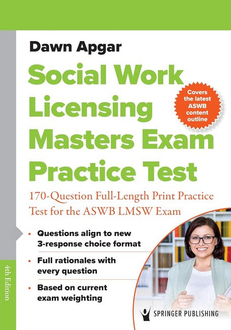 Social Work Licensing Masters Exam Practice Test 4/e