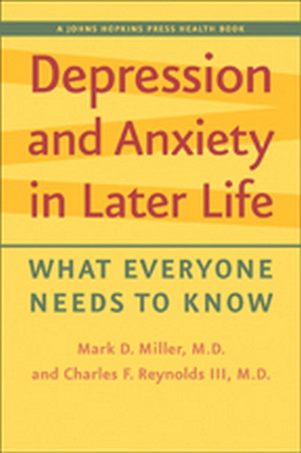 Depression and Anxiety in Later Life