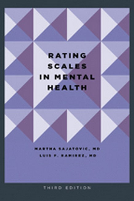 Rating Scales in Mental Health 3/e