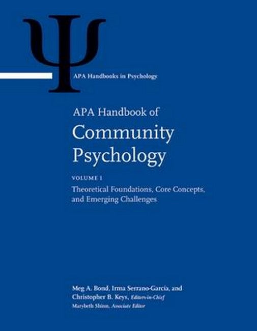 APA Handbook of Community Psychology 3/e