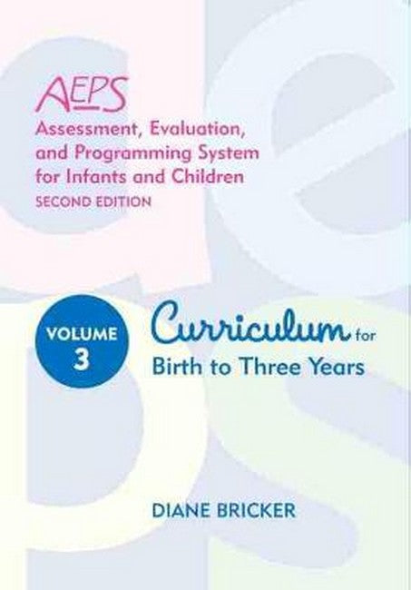 Assessment, Evaluation, and Programming System for Infants and Children (AEPS (R)) 2/e