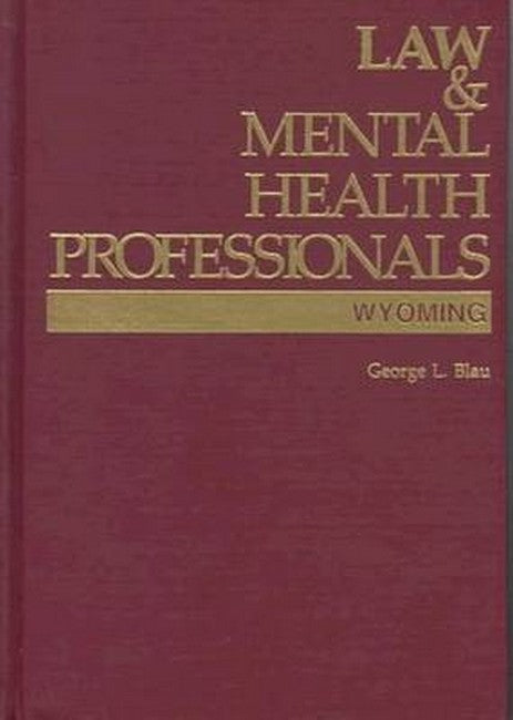 The Law and Mental Health Professionals