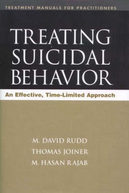 Treating Suicidal Behavior