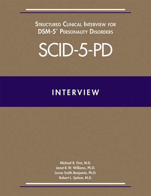 Structured Clinical Interview for DSM-5 (R) Personality Disorders (SCID-