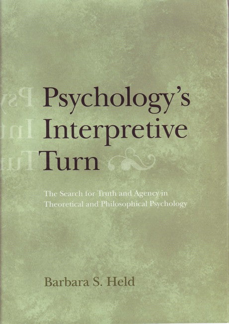 Psychology's Interpretive Turn