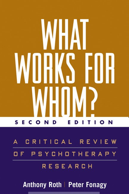 What Works for Whom?, Second Edition 2/e