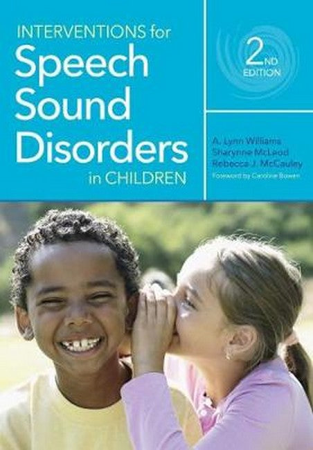 Interventions for Speech Sound Disorders in Children 2/e